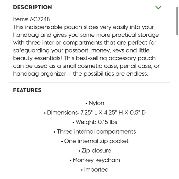 Kipling Creativity Large Metallic Pouch - Picture 5 of 5